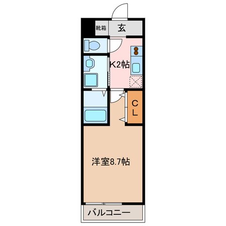 Casa Popolareの物件間取画像